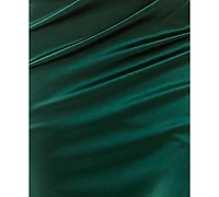 Emerald Sundae Juniors' Pleated Gown