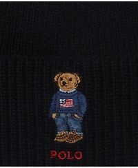 Polo Ralph Lauren Men's Solid Flag Bear Beanie