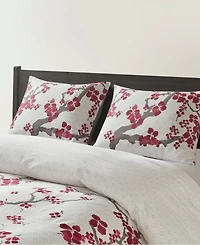 N Natori Cherry Blossom 3-Pc. Comforter Set