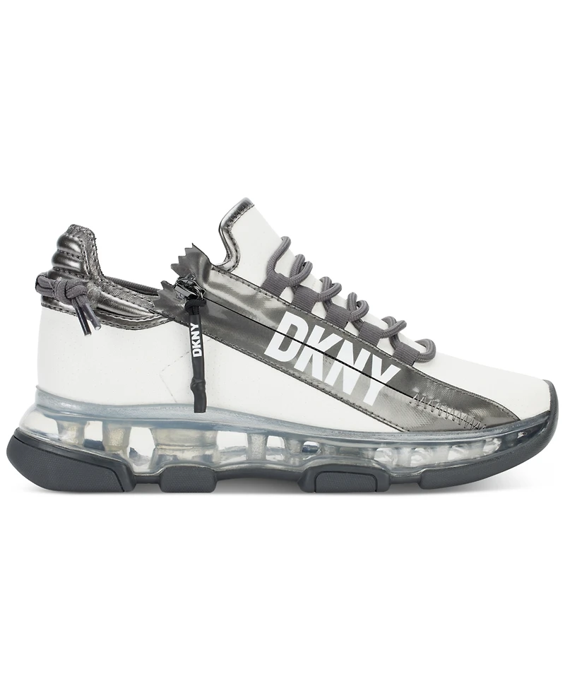 Dkny Women's Tokyo Lace-Up Zip Sneakers