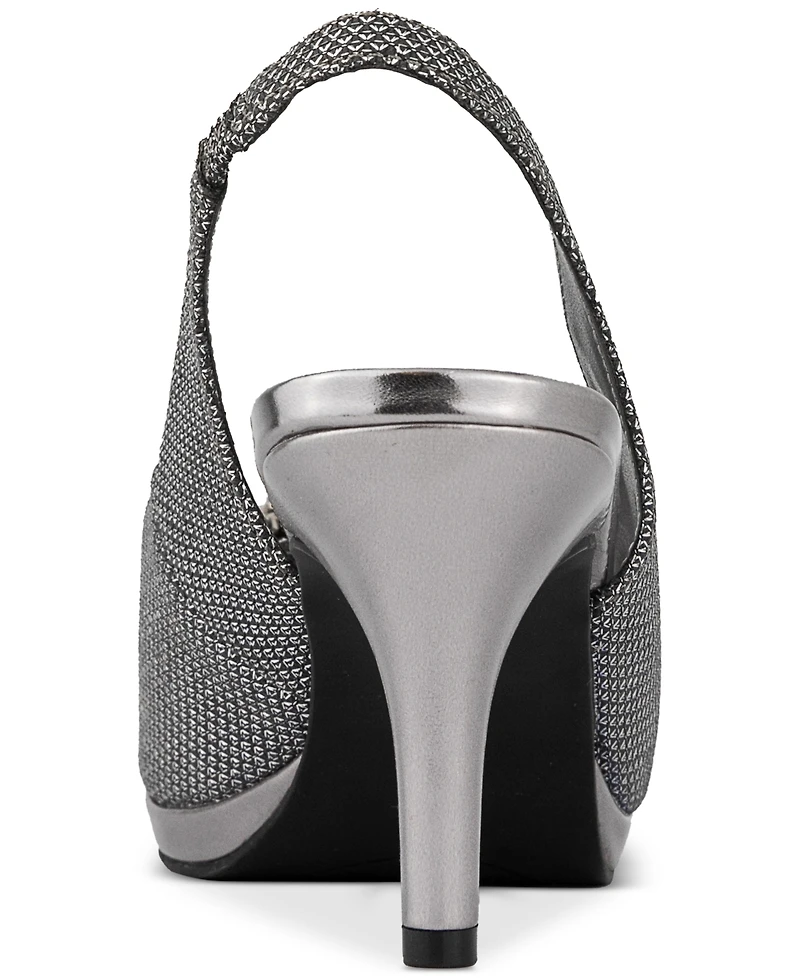 Karen Scott Breena Slingback Peep-Toe Pumps, Created for Macy's