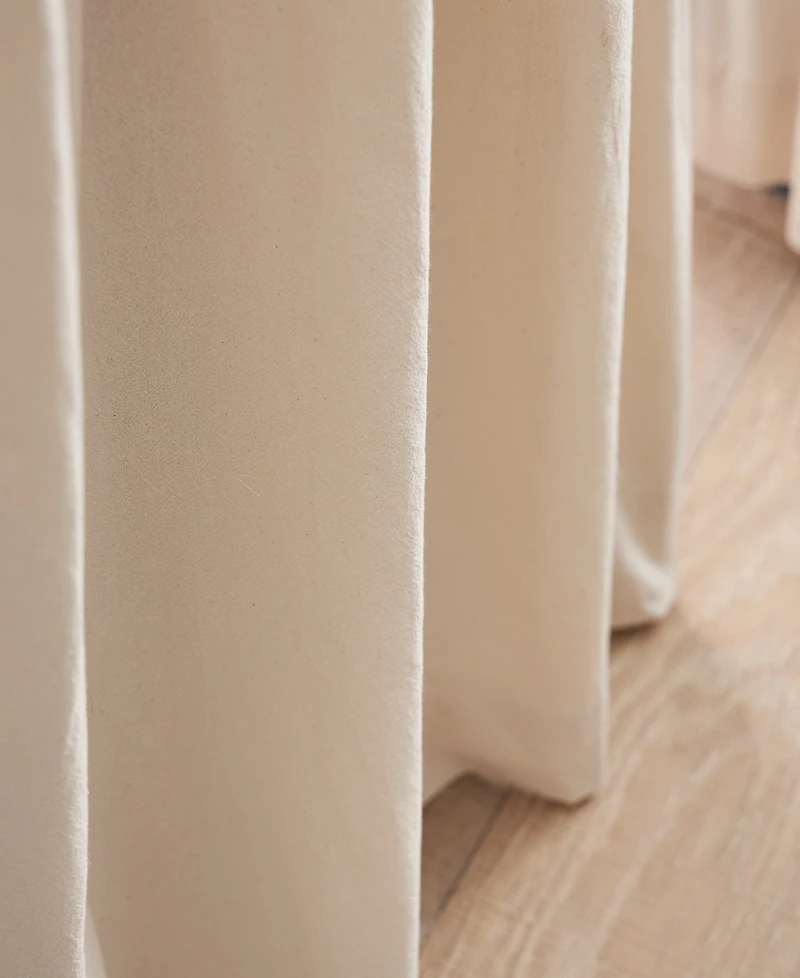 Peri Home Sanctuary Back Tab Lined 2-Piece Curtain Panel Set