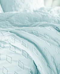 Southshore Fine Linens Gemma 2 Piece Textured Duvet Cover Set, Twin/Twin Xl