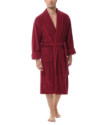 Ink+Ivy Men's All Cotton Terry Robe