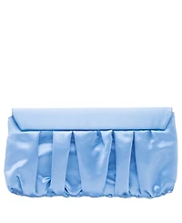 Nina Salome Satin Pleated Clutch