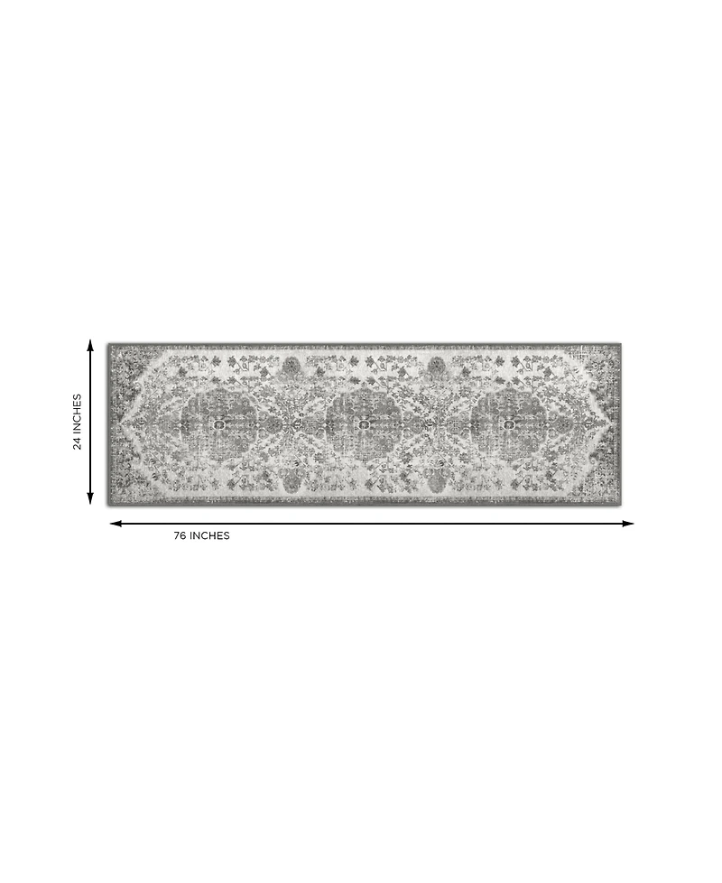 GelPro Nevermove Retro Taryn Kitchen Runner, 24" x 76"