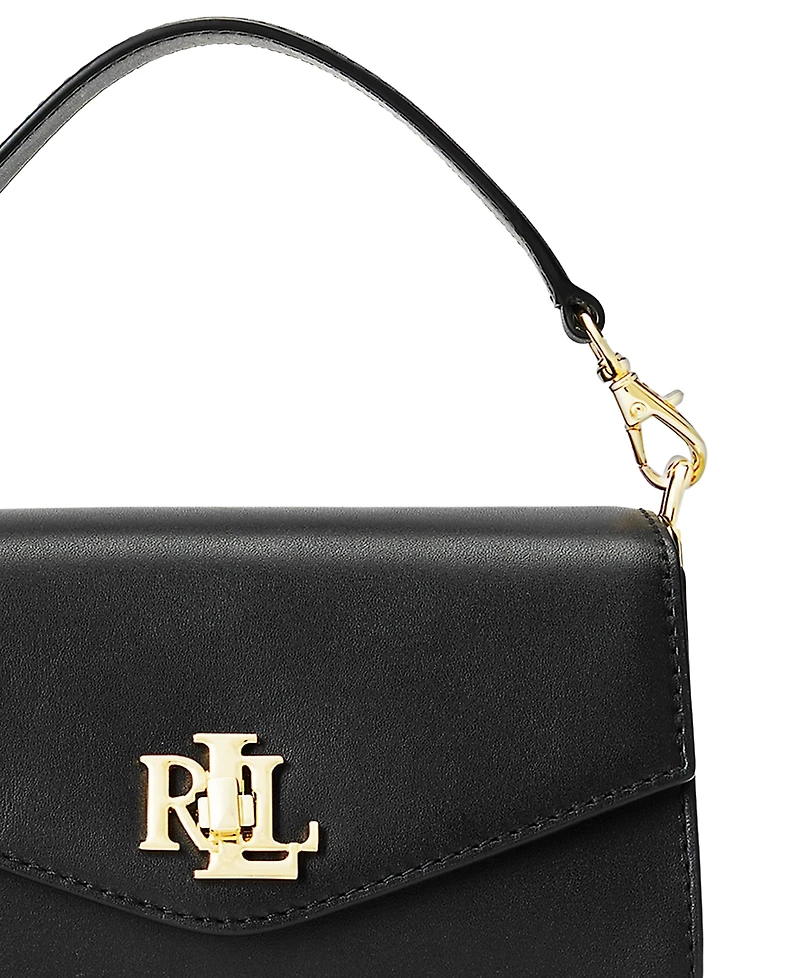 Lauren Ralph Lauren Small Leather Tayler Convertible Crossbody Bag
