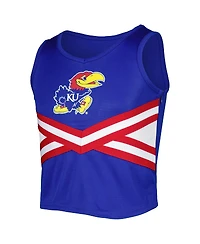 Big Girls Colosseum Royal Kansas Jayhawks Carousel Cheerleader Set