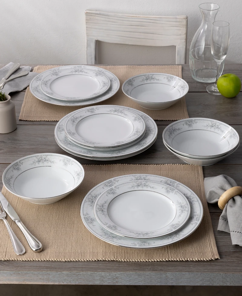 Noritake Sweet Leilani 12 Piece Set, Service For 4