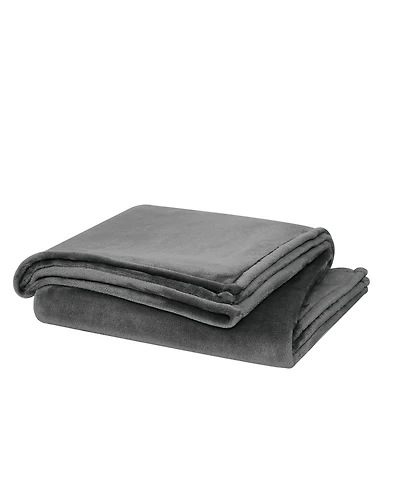 Cannon Solid Plush Blanket, King