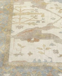 Exquisite Rugs Antique Weave Oushak Er9329 Rug Area Rug
