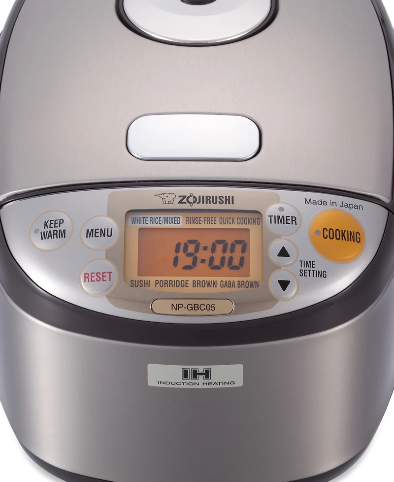 Zojirushi Np-GBC05XT Induction Heating System Micom 3-cup Cooker & Warmer