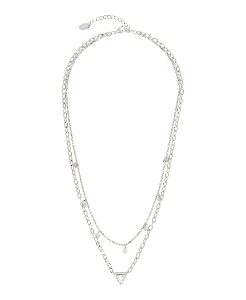 Sterling Forever Bellamy Layered Necklace
