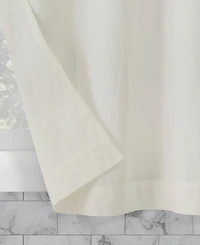 Washed Cotton Twist Tab Cafe Curtain Pair