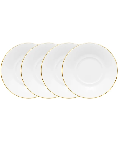 Noritake Accompanist Set of 4 Saucers