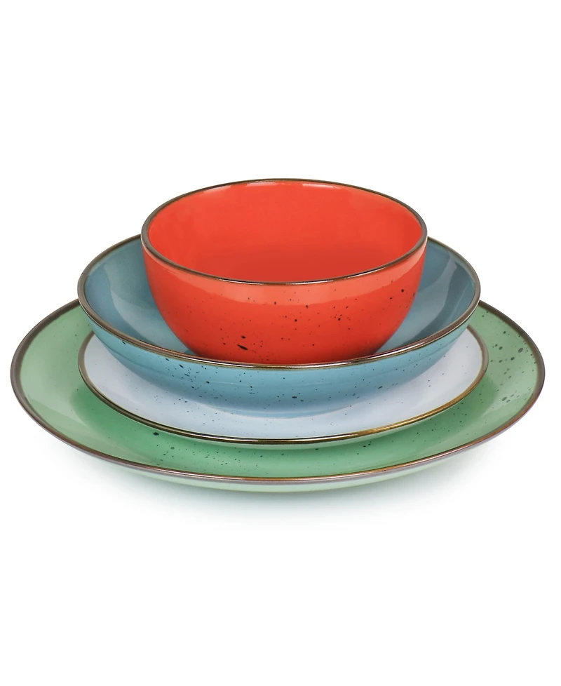 Elama Romina 20 Pc. Dinnerware Set, Service for 4