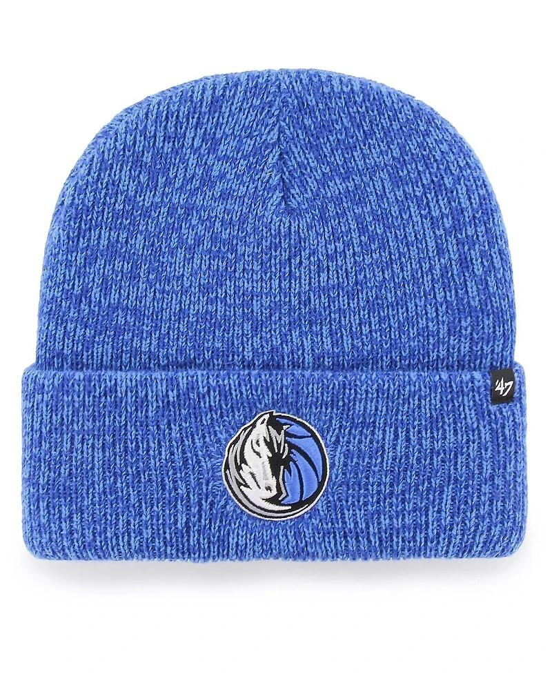 Men's '47 Blue Dallas Mavericks Brain Freeze Cuffed Knit Hat