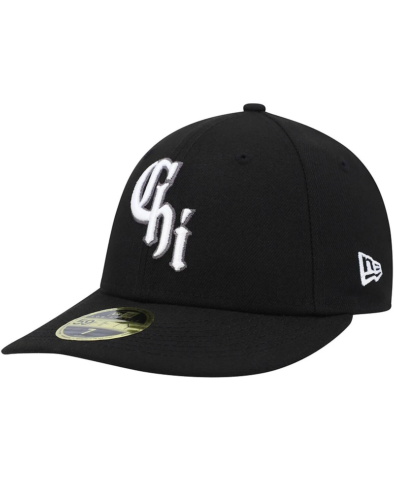 Men's New Era Black Chicago White Sox City Connect 59FIFTY Fitted Hat