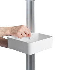 Sharper Image SpaStudio Tension-Pole 4-Tier Shower Caddy