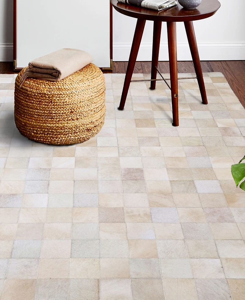 Bashian Cowhide HID44 8' x 10' Area Rug