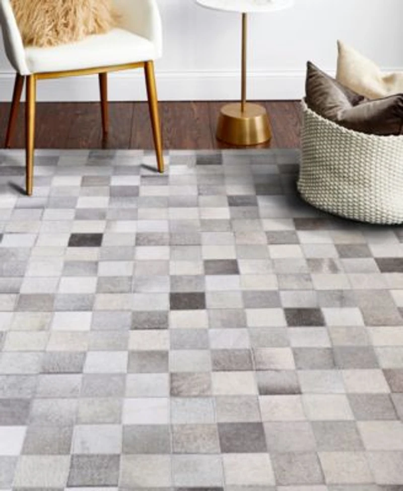 Bashian Cowhide Hid44 Area Rug