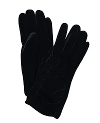 Marcus Adler Women's Rouched Cuff Thinsulate Lined Velvet Glove