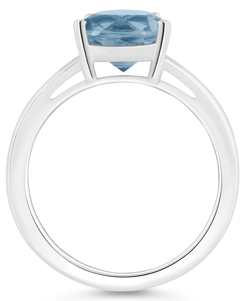 Macy's Women's Sky Blue Topaz (3-2/3 ct.t.w.) Ring Sterling Silver