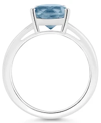 Macy's Women's Sky Blue Topaz (3-2/3 ct.t.w.) Ring Sterling Silver