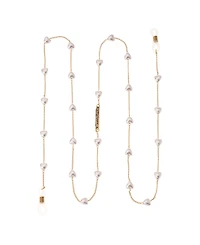 Ettika Women's 18k Gold Plated Imitation Pearl Lovers Glasses Chain
