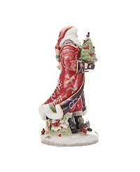 Fitz and Floyd Chalet Santa Figurine