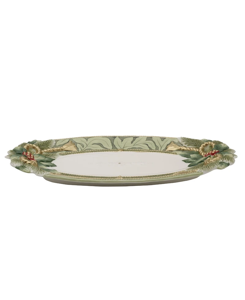 Fitz and Floyd Holiday Home Large Platter