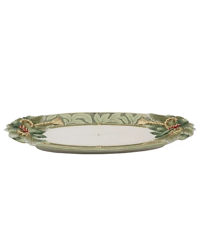 Fitz and Floyd Holiday Home Large Platter