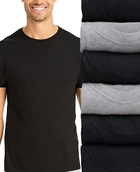 Hanes Men's 6-Pack Ultimate Crewneck Undershirts