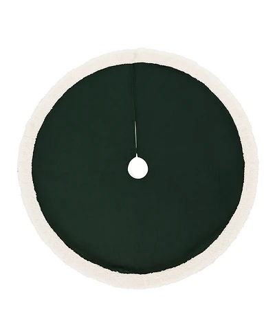 Casey Sherpa Christmas Tree Skirt