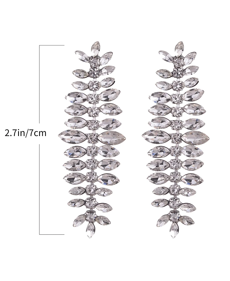 Nicole Miller Marqui Stone with Silver-Tone Drop Earring