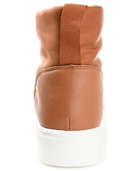 Journee Collection Women's Sethie Platform Cold Weather Puffer Booties