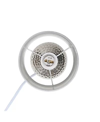 Simple Designs Hammered Drip Mini Table Lamp