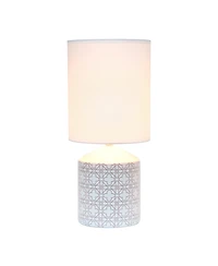 Simple Designs Fresh Prints Table Lamp