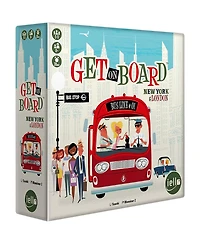 Get on Board New York London Iello City Bus Line Strategy Board Game