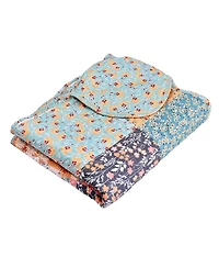 Greenland Home Fashions Carlie Calico Throw, 50" x 60"