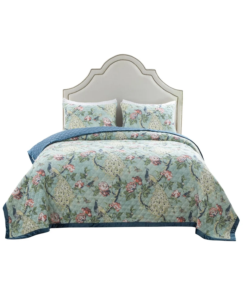 Greenland Home Fashions Pavona 3-Pc. Quilt Set