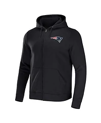 Men's Nfl x Darius Rucker Collection by Fanatics Black New England Patriots Rocker Full-Zip Hoodie