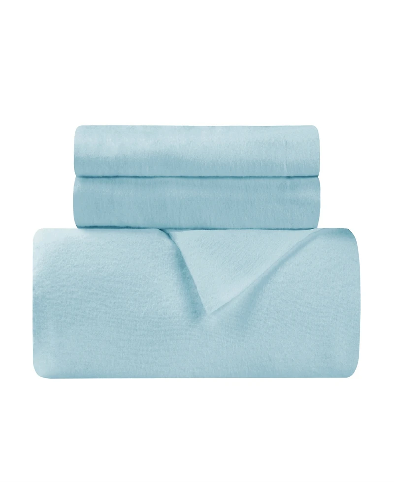 Superior Solid 3-Piece Duvet Cover Set, Full/Queen