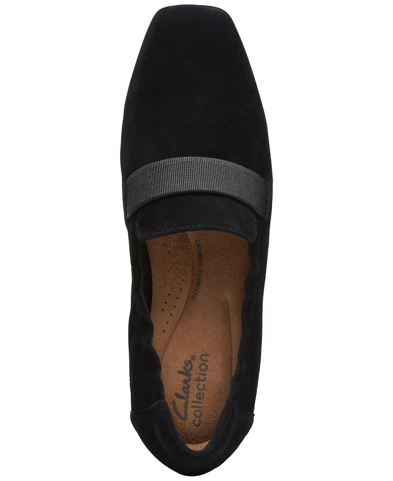 Clarks Women's Tilmont Eve Slip-On Comfort Loafer Flats