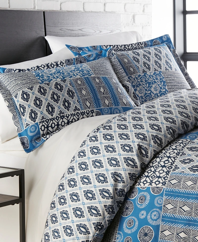 Southshore Fine Linens Global Patchwork Down Alternative 3-Pc. Comforter Set