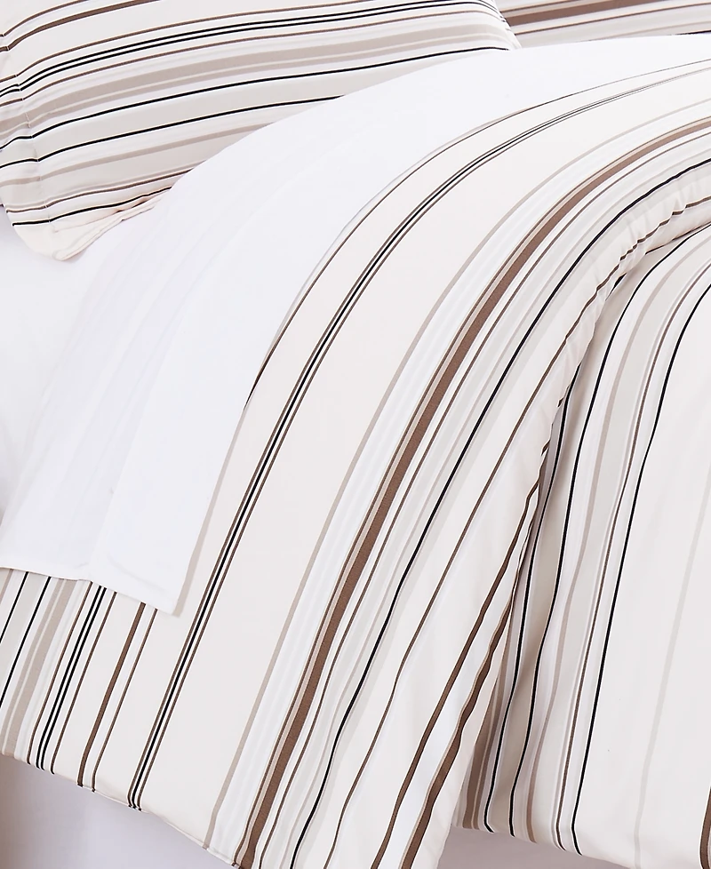 Southshore Fine Linens Stripe 3-Pc. Comforter Set