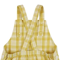 Hope & Henry Baby Boys Shortie Overall Romper