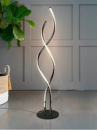 Embrace 60" Led Spiral 2-in-1 Floor or Table Lamp
