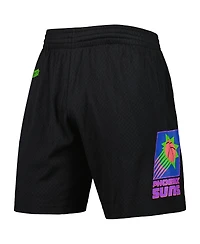 Men's Mitchell & Ness Black Phoenix Suns Hardwood Classics Color Bomb Energy Shorts