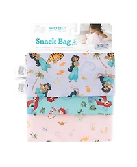 Bumkins Baby Girls Disney Princess Snack Bag, Pack of 3